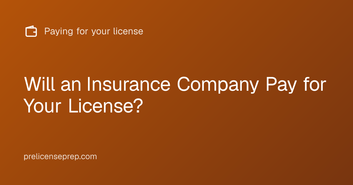 Will an Insurance Company Pay for Your License?
